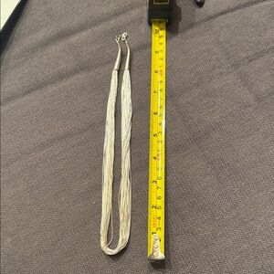 30 Strand, 20” Liquid Sterling Silver Multi-Strand Necklace